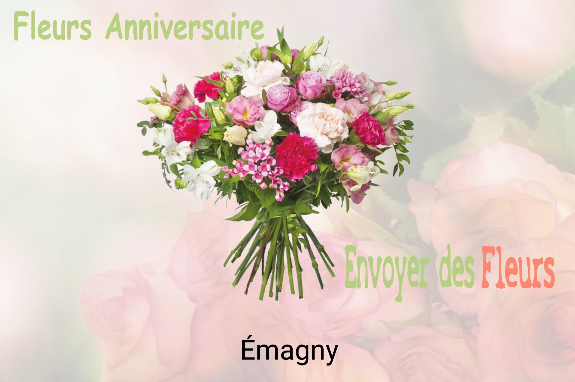 Bouquet de fleurs d’anniversaire livré à Émagny