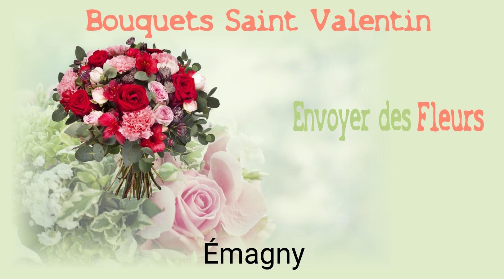 Roses de Saint-Valentin livrées à Émagny